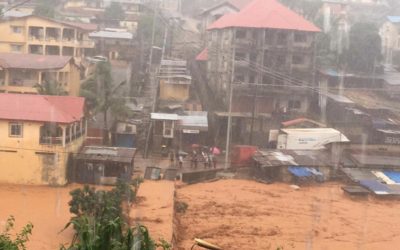 Devastating Flooding and Mudslides have hit Sierra Leone