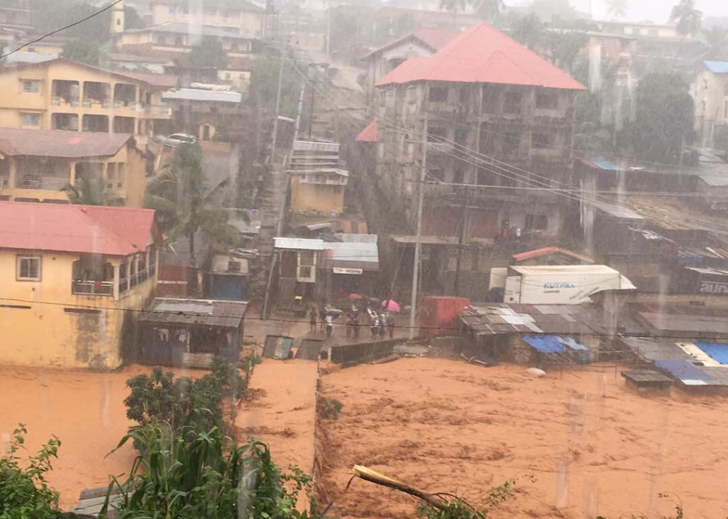 Flooding in Sierra Leone
