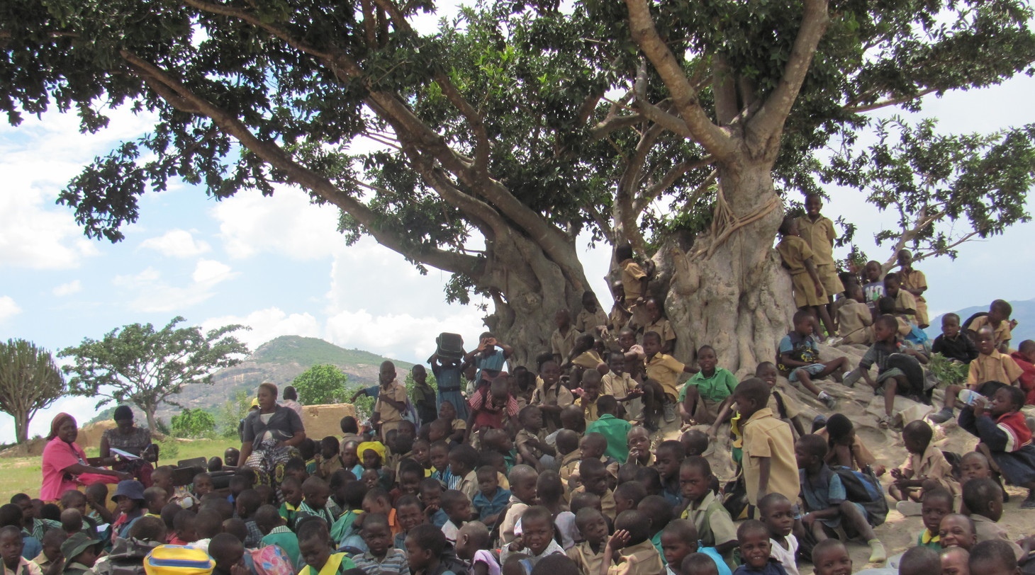 Survivors after Cyclone Idai