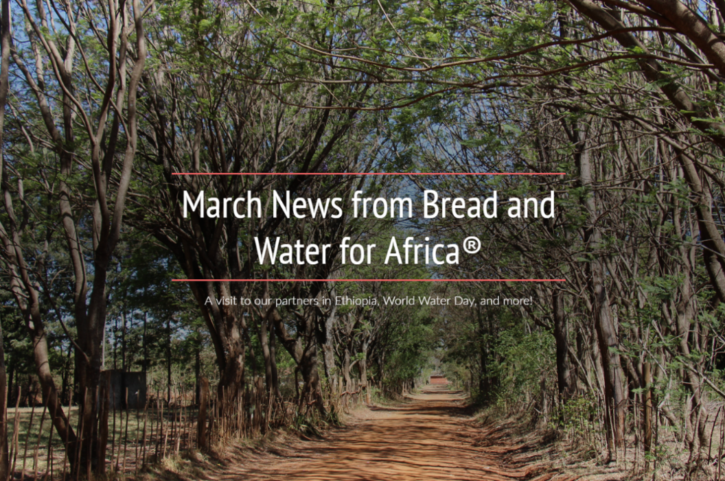A visit to our partners in Ethiopia, World Water Day, and more!