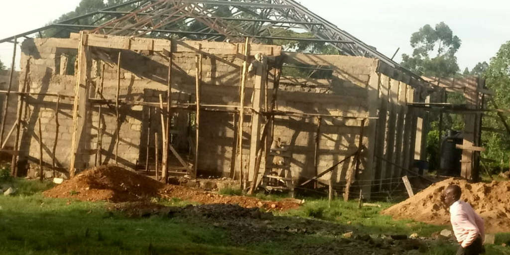 School in Kericho Kenya under construction
