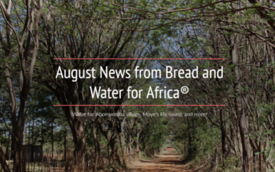 Water for Abomvomba village, Moye’s life saved, and more!