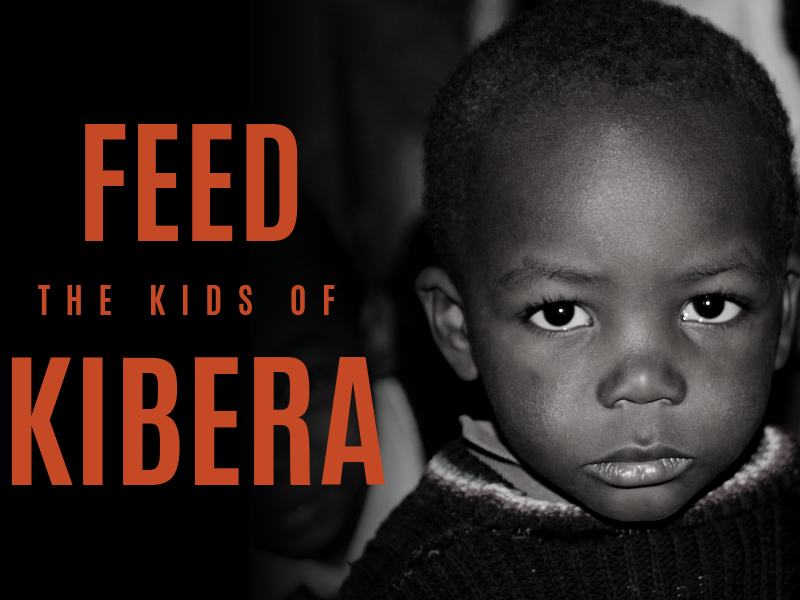 Child from Kibera slum in Kenya