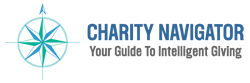 Charity Navigator logo with the tagline “Your Guide to Intelligent Giving.”