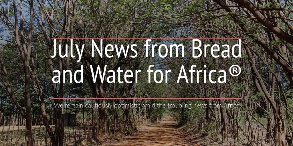 We remain cautiously optimistic amid the troubling news from Africa