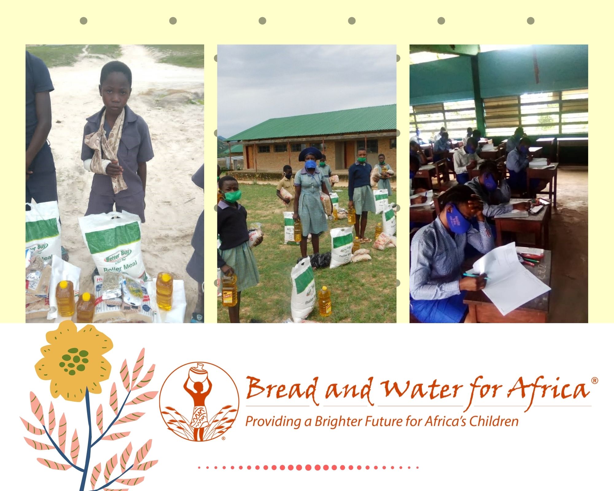 Update image -Covid Bread and Water for Africa® Helps Battle Effects of COVID-19 in Zambia and Zimbabwe