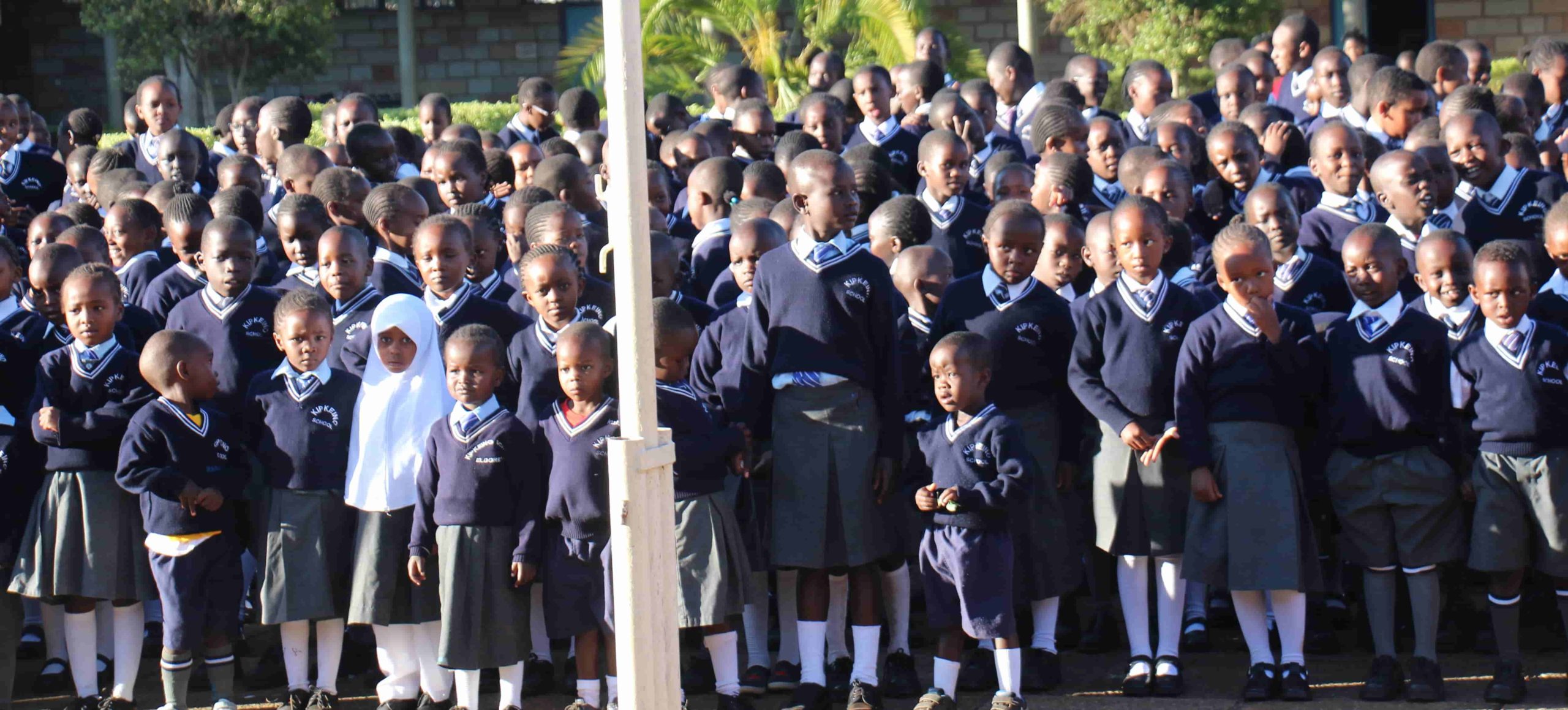 BWA -- Kipkeino Primary School students outside
