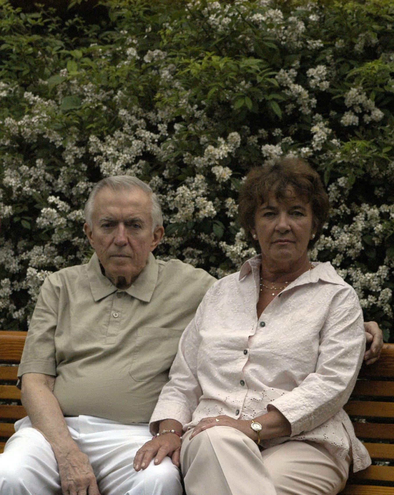 Gene and his wife, Adeline “Addy” Krizek, his most loyal supporter of Bread and Water for Africa®
