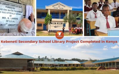 Kebeneti Secondary School Library Project Completed: ‘The Best Place to Be’ Says Grateful Student