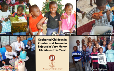 Supporters of Bread and Water for Africa® Ensure a Merry Christmas for Orphans in Tanzania, Zambia and Elsewhere This Holiday Season