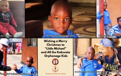 “Little” Michael at Kabwata: Blessed to Have Angela, Bread and Water for Africa® and His Namesake Looking Out for Him