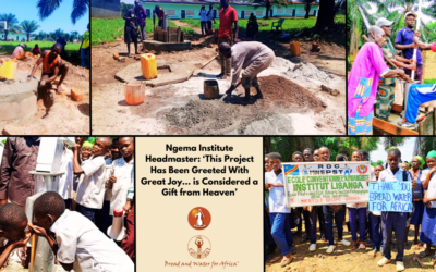 Bread and Water for Africa® Teams Up with Technologies Appropriées pour le Congo to Provide Clean Water for Thousands of Students and Villagers in the DRC