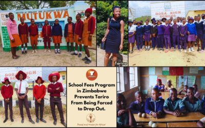 School Fees Support Program in Zimbabwe Enables Students to Remain in School Without Worry