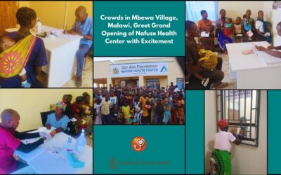 Bread and Water for Africa® and Our AIM Foundation Team Up to Construct Health Center in Rural Malawi to Serve Tens of Thousands Annually