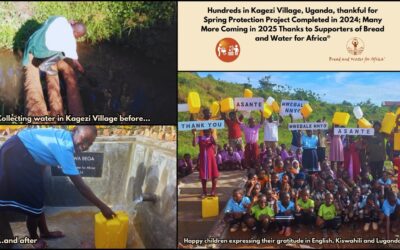 For 2025, Bread and Water for Africa® Hopes to Complete 15 Spring Protection Sites in Uganda, Bringing Clean Water to Thousands